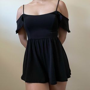 New*Black Romper - Urban Outfitters